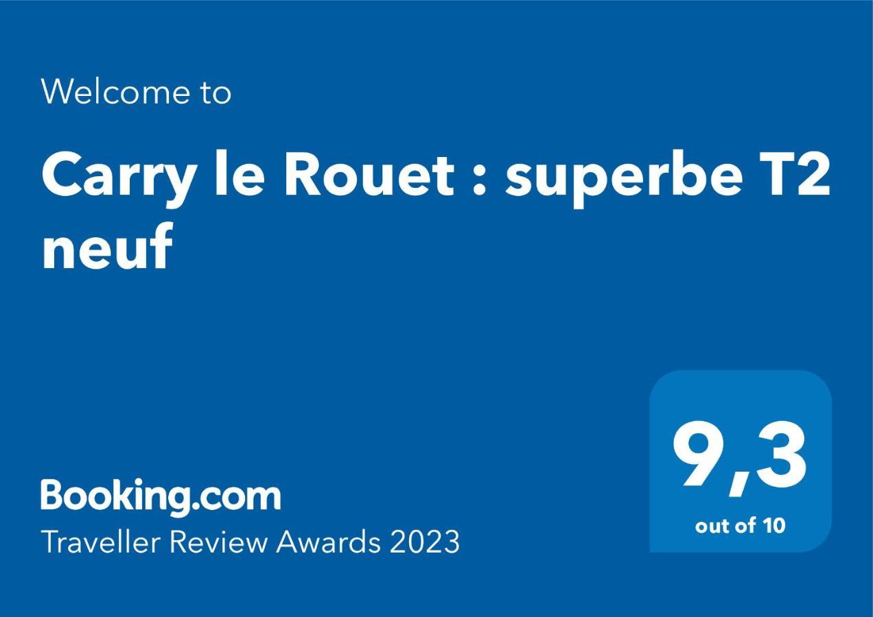 Carry Le Rouet : Superbe T2 Neuf Daire Dış mekan fotoğraf