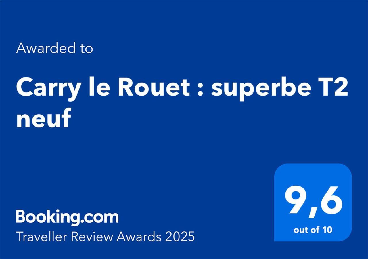Carry Le Rouet : Superbe T2 Neuf Daire Dış mekan fotoğraf